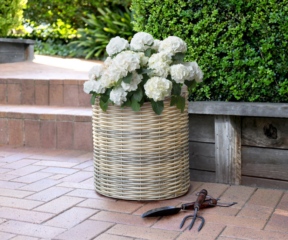 Large Belmont Polyrattan Basket