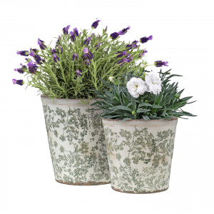 Large Hayward Green Floral Planter, a plant display piece suited to adding greenery to a styled space