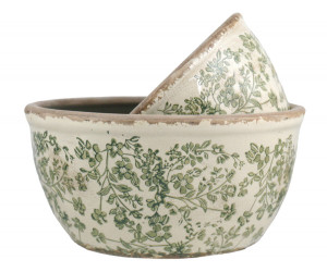 Large Hayward Green Shallow Planter