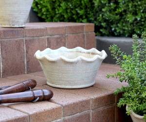 Shallow Penshurst Wave Plant Pot