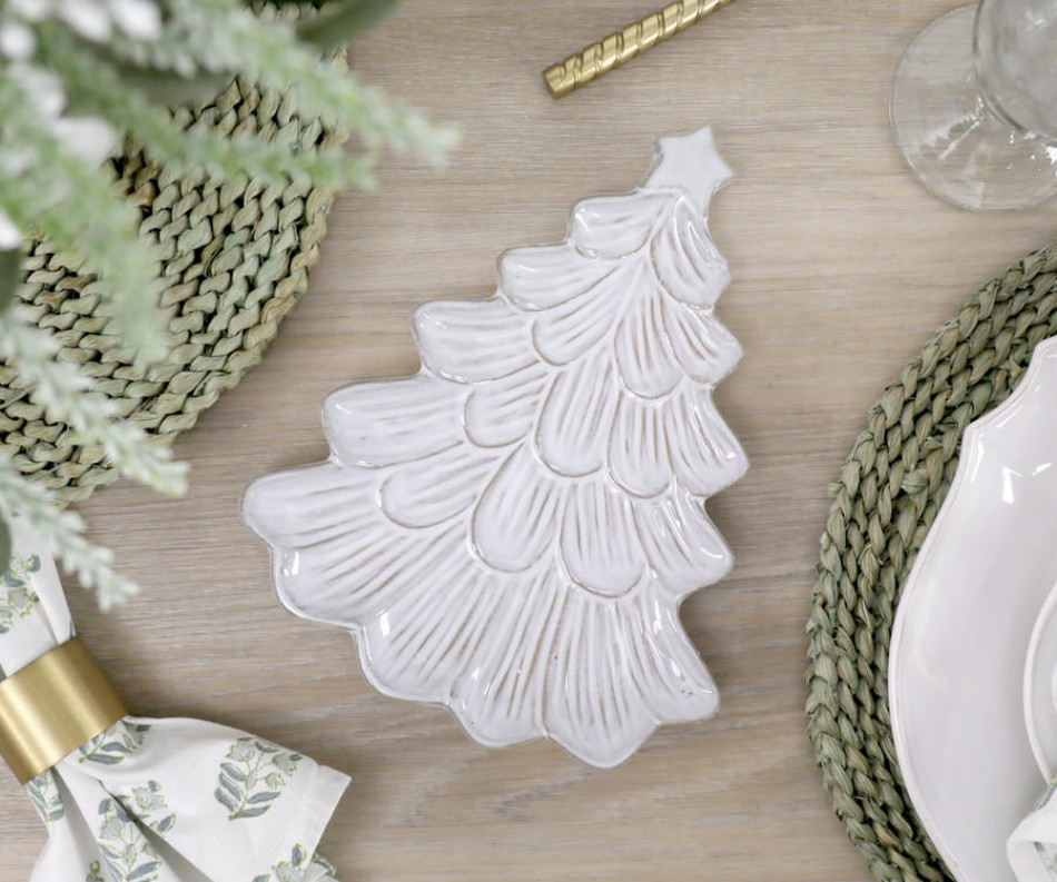 Christmas Tree Serving Plate