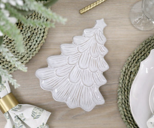 Christmas Tree Serving Plate