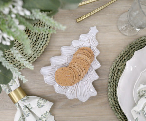 Christmas Tree Serving Plate
