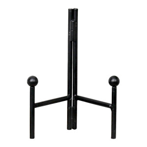 Black Metal Plate Stand - Small