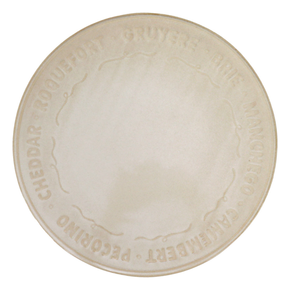 Bordeaux Cheese Platter - Sandstone, a tabletop piece for serving or decorative display