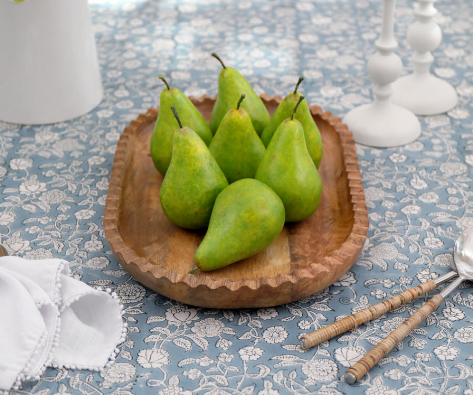 Castillo Oval Wood Platter