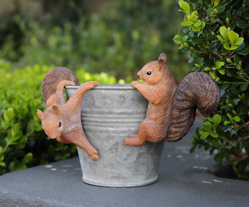 Acorn the Squirrel Pot Hanger