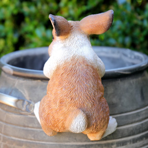 Ginger the Bunny Pot Hanger, a functional household accessory for display or organisation