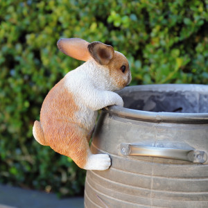 Ginger the Bunny Pot Hanger, a functional fitting for displaying, holding or organising household items