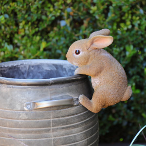 Ollie the Bunny Pot Hanger, designed to add practical storage or display space to the home