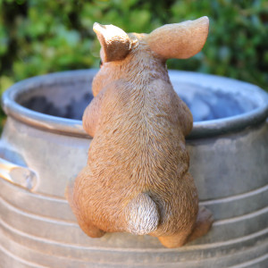 Ollie the Bunny Pot Hanger, a functional household accessory for display or organisation