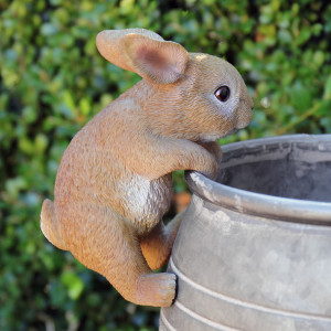 Ollie the Bunny Pot Hanger, a functional fitting for displaying, holding or organising household items