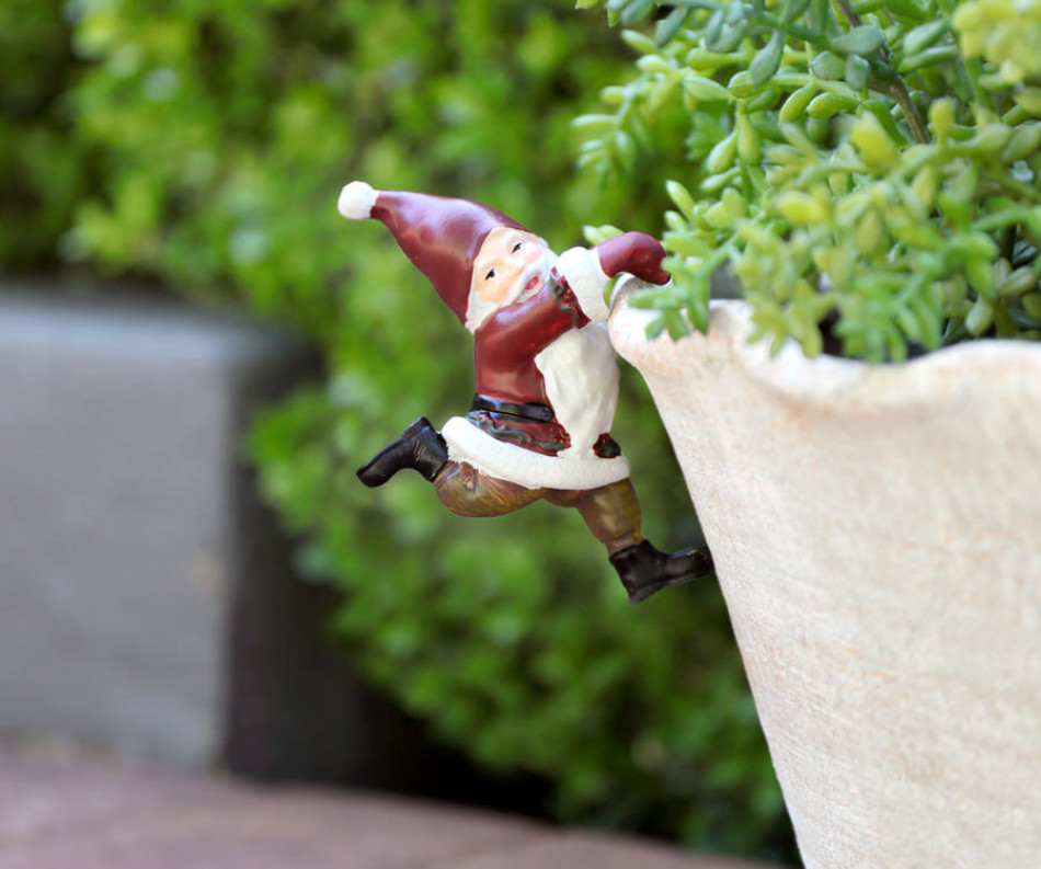Jolly Santa Pot Hanger
