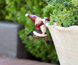 Jolly Santa Pot Hanger