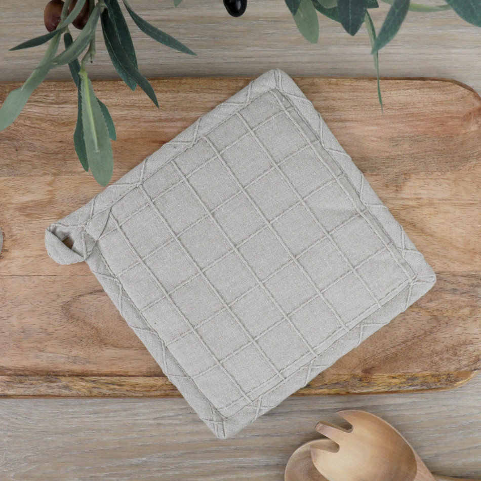 Dawson Pot Holder - Taupe, a functional fitting for displaying, holding or organising household items