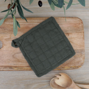 Dawson Pot Holder - Olive Green, a functional fitting for displaying, holding or organising household items