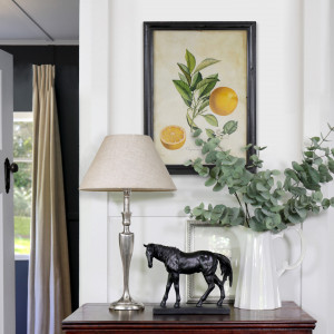 Coronet Seville Orange Vintage Botanical Print, a wall display piece featuring the named subject and composition