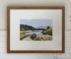 Oakleigh Reach Framed Landscape Print