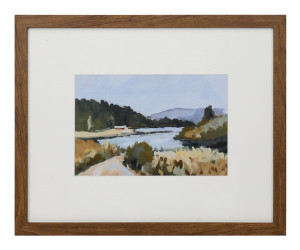 Oakleigh Reach Framed Landscape Print