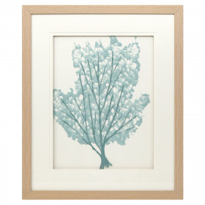 Seafoam Coral Wall Art, decorative wall artwork for an interior display