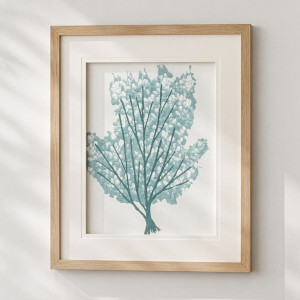 Seafoam Coral Wall Art