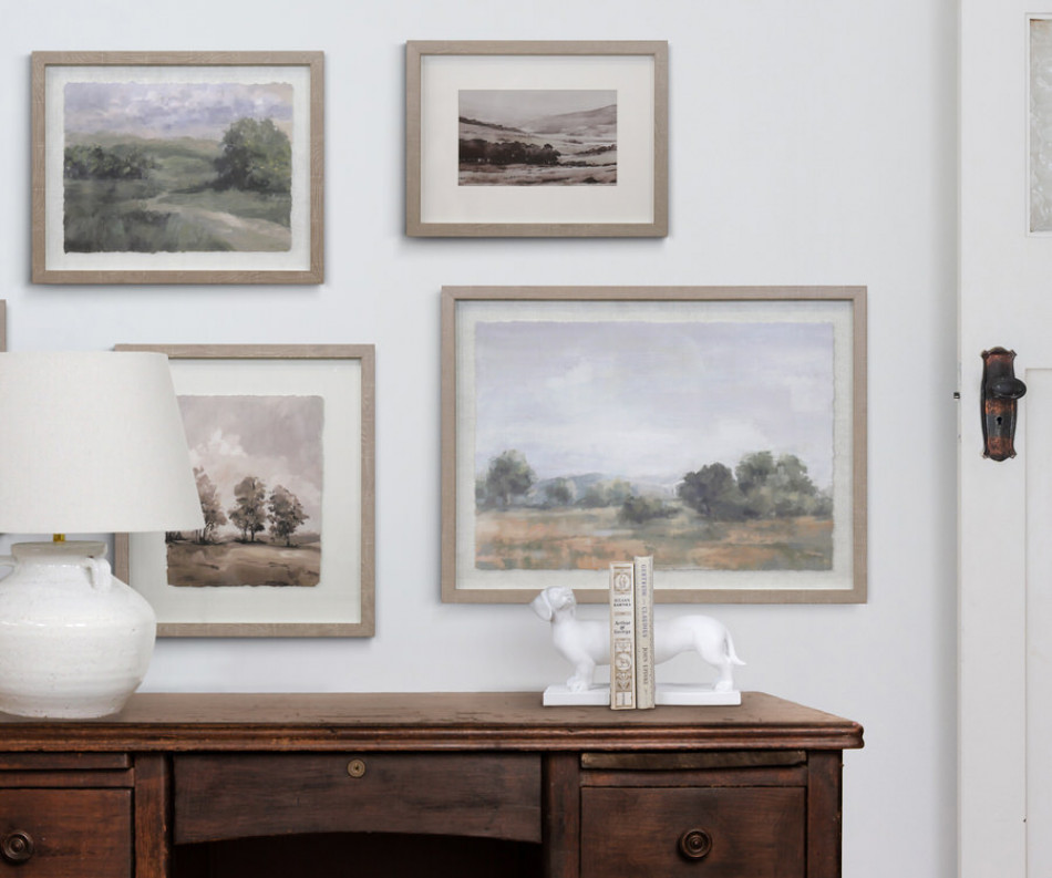 Hampstead Landscape Framed Print