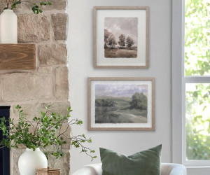 Hampstead Landscape Framed Print