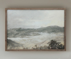 After the Rain Landscape Framed Print