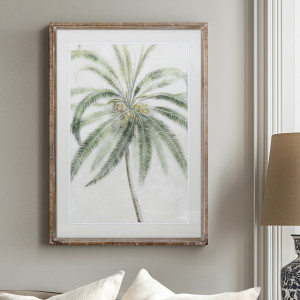 Villa Palma Framed Wall Art Print, decorative wall artwork for an interior display