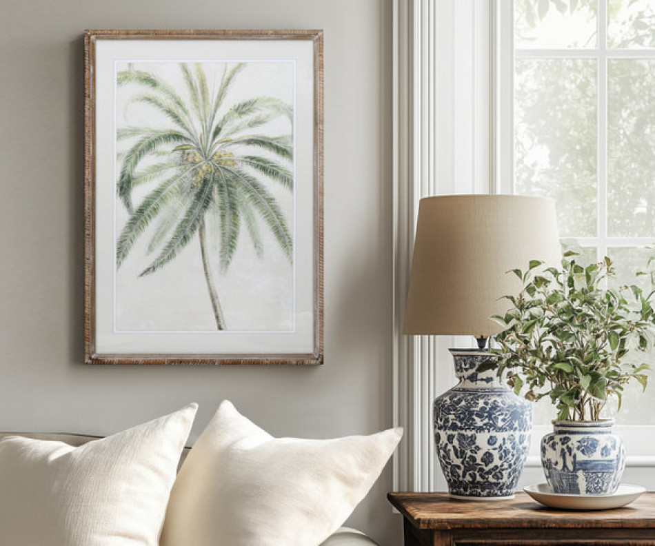 Villa Palma Framed Wall Art Print