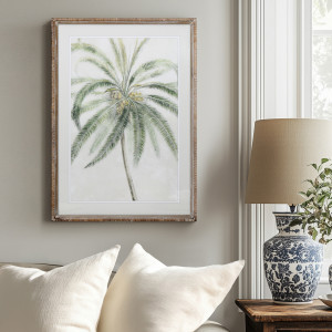 Villa Palma Framed Wall Art Print, a wall display piece featuring the named subject and composition