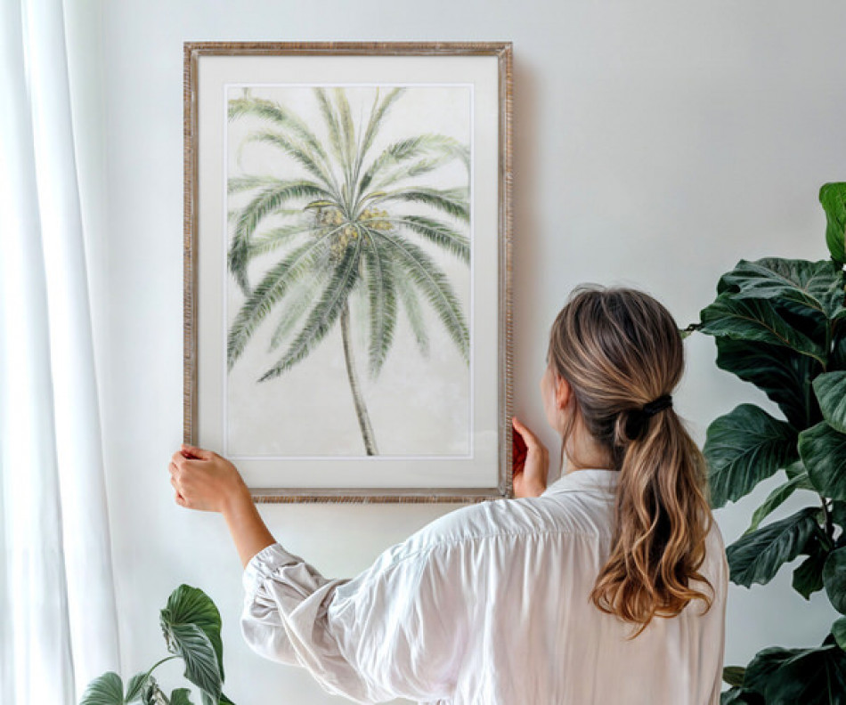 Villa Palma Framed Wall Art Print