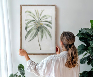 Villa Palma Framed Wall Art Print