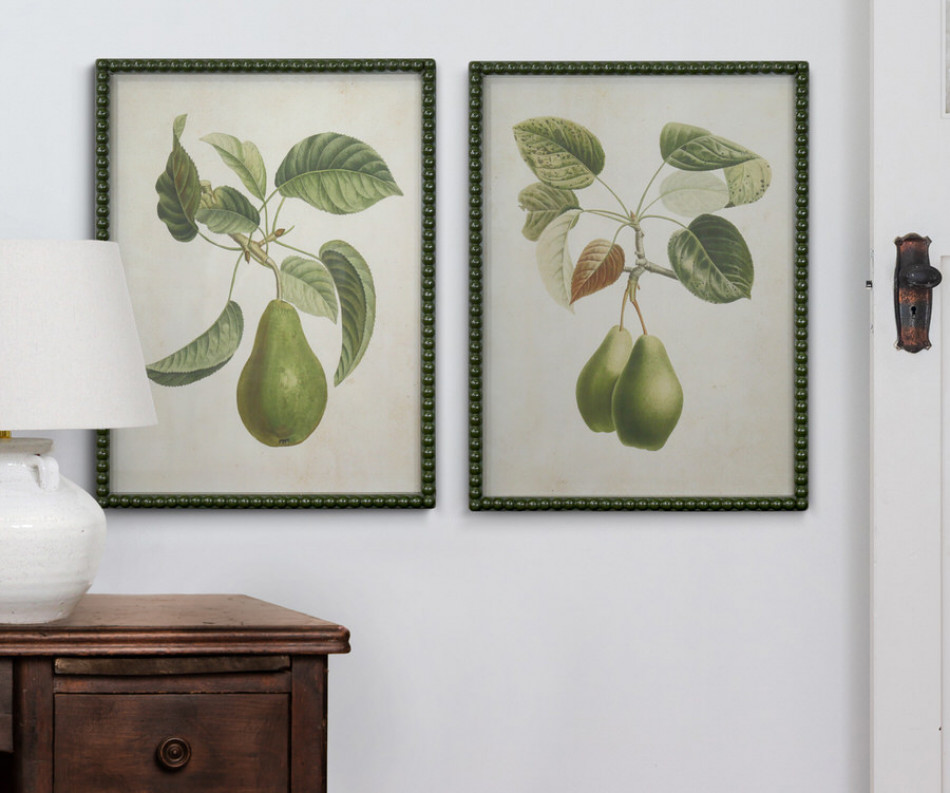 Lafayette Green Pear II Framed Botanical Print