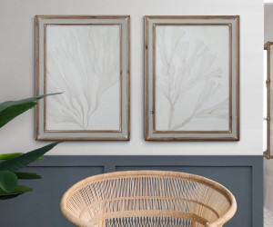Soft Tides I Seaweed Wall Art Print