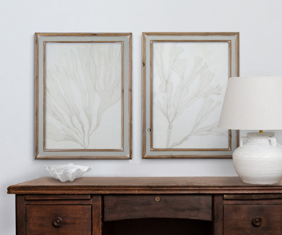 Soft Tides I Seaweed Wall Art Print