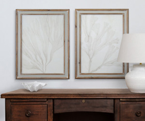 Soft Tides II Seaweed Wall Art Print