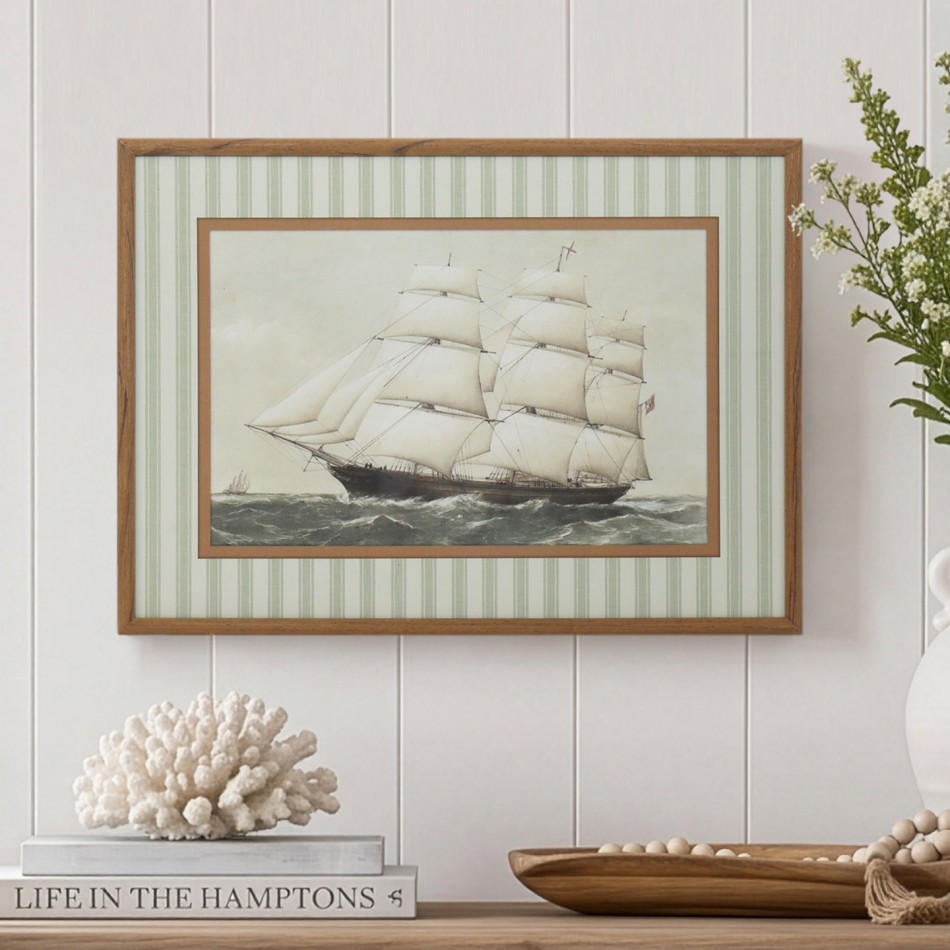The Norfolk Voyager Framed Wall Art