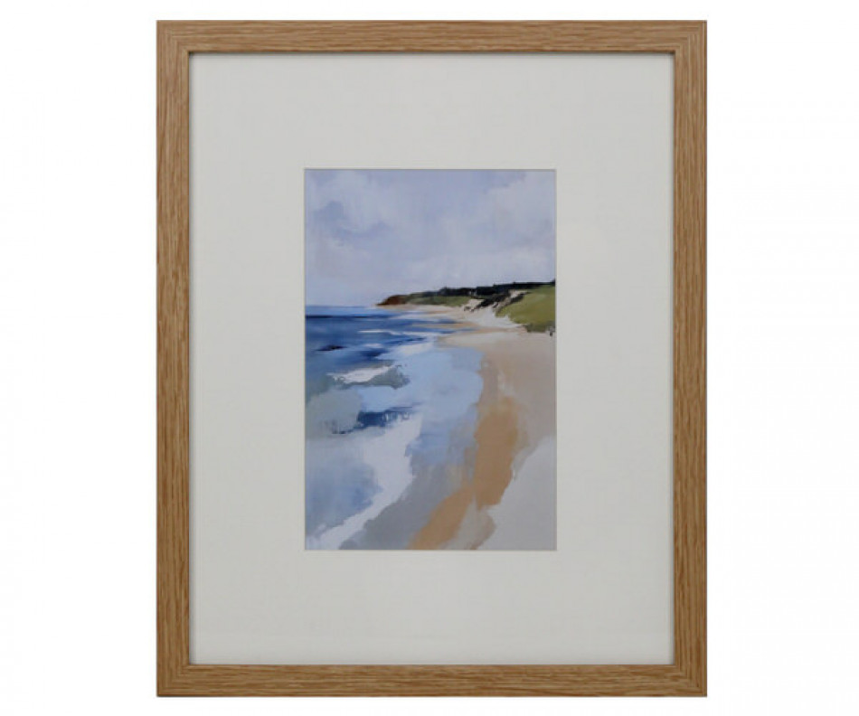 Bluewater Cove Framed Print
