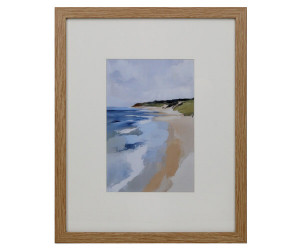 Bluewater Cove Framed Print