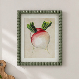 Cottage Garden Botanical Print - Turnip