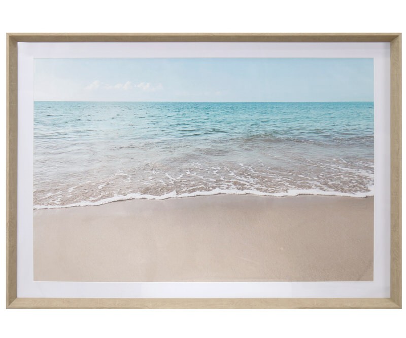 Daydream Shore Framed Beach Print