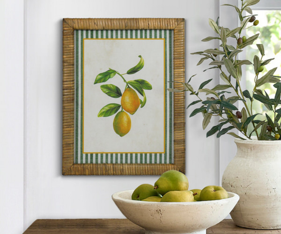 Giardino di Limoni I Framed Print