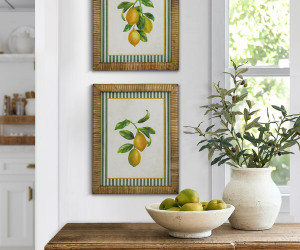 Giardino di Limoni I Framed Print