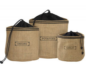 Jute Onion Sack - Produce Storage Bag