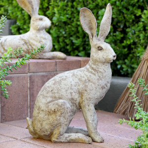 Sitting Bramley Hare Garden Sculpture