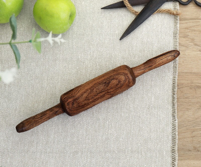 Antique Wooden Rolling Pin - Mini