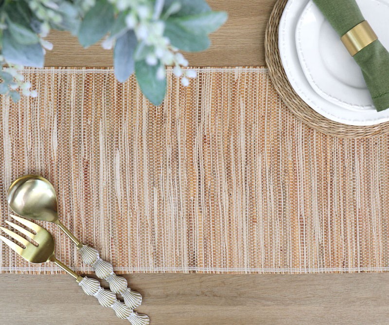 Almeria Natural Table Runner