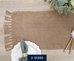 Rowan Jute Runner with Tassels