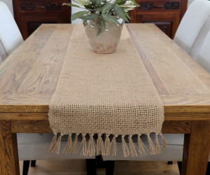 Rowan Jute Runner with Tassels